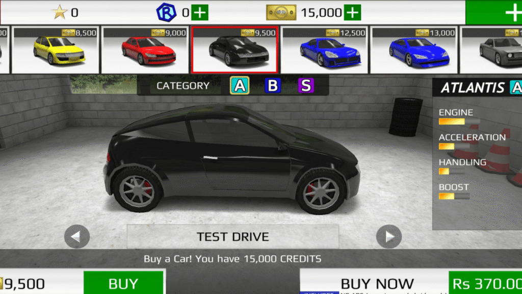 Rally Fury MOD APK car customizatization garage with all cars unlocked