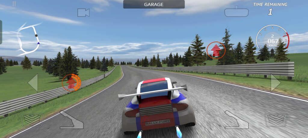 Rally Fury MOD APK gameplay on iPhone